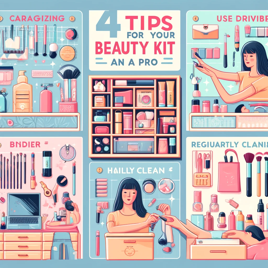 4 Tips for Organizing Your Beauty Kit Like a Pro