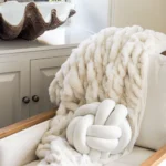 faux-fur-ribbed-throw-white