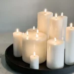 white-pillar-candles