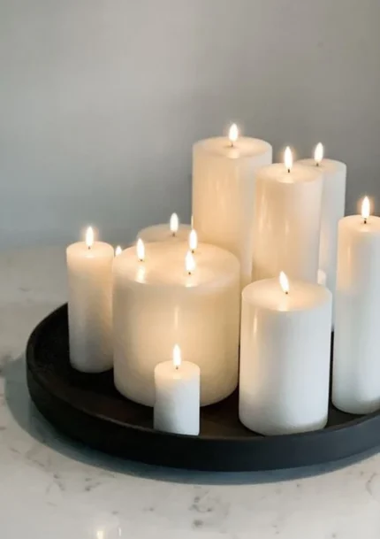 white-pillar-candles