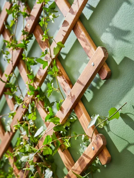 askholmen-flower-box-with-trellis-outdoor-lights-brown-stained