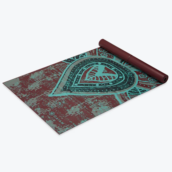 gaiam foldable yoga mat 2mm