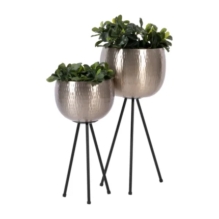 sagebrook-home-set-of-2-sturdy-iron-planters-on-moderns-stands-transform-your-living-space-into-an-oasis