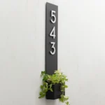 wall-mounted-address-planter