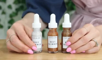 Sparkle Shimmer Highlighting Body Oil