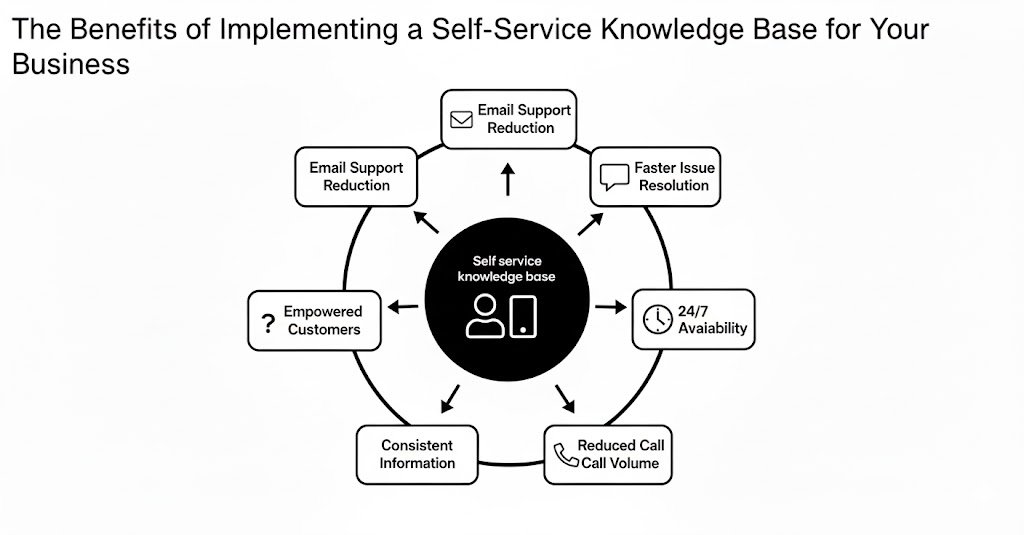 The Benefits of Implementing a Self-Service Knowledge Base for Your Business