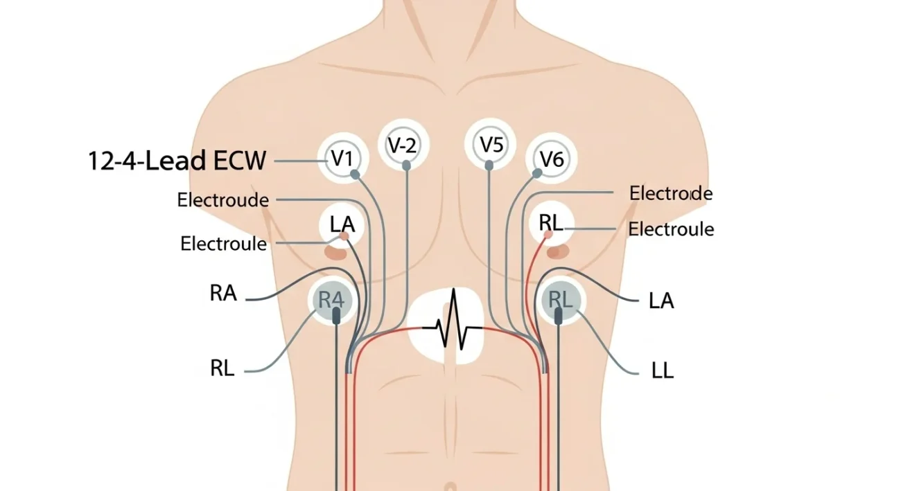 12-Lead ECG Placement – Complete Guide - Thotslife