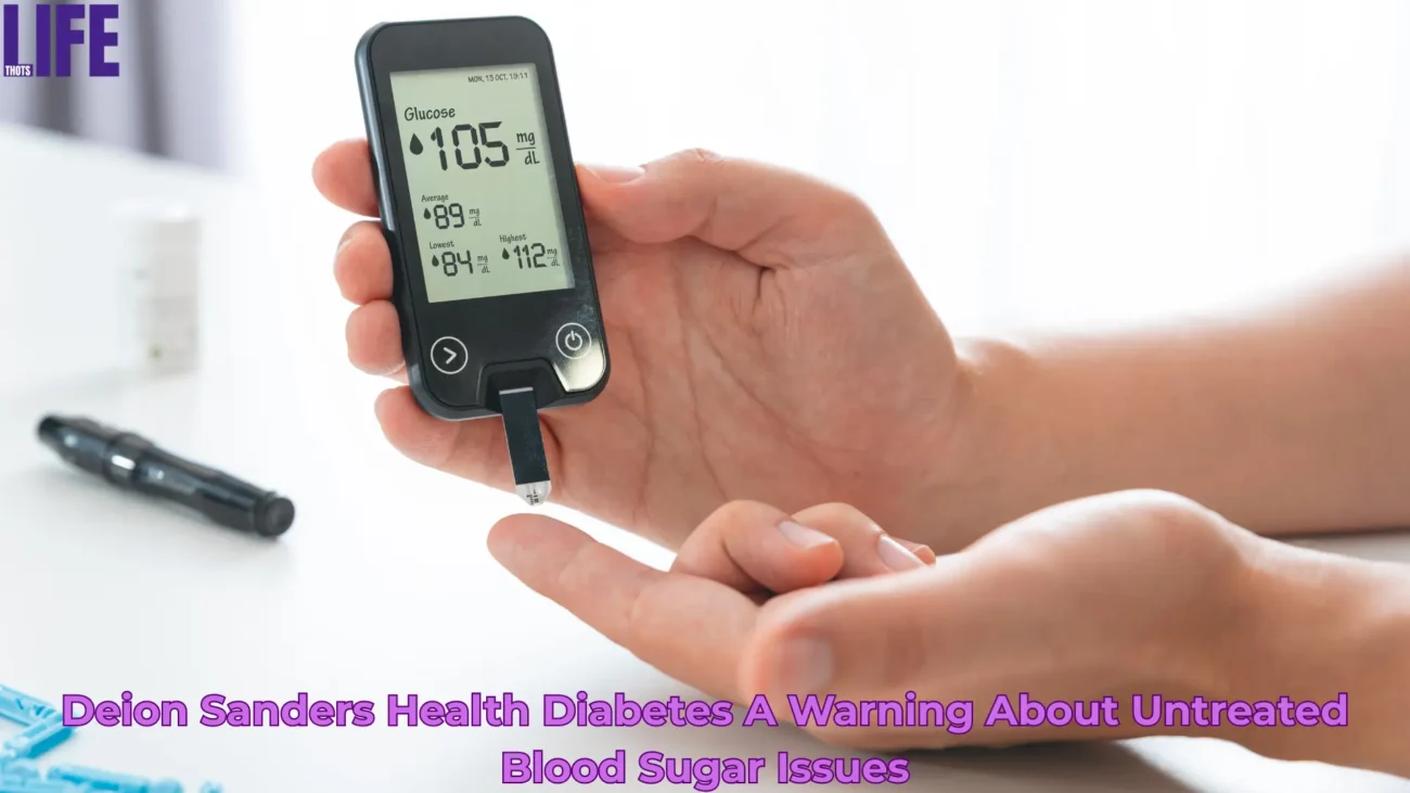 Deion Sanders Health Diabetes