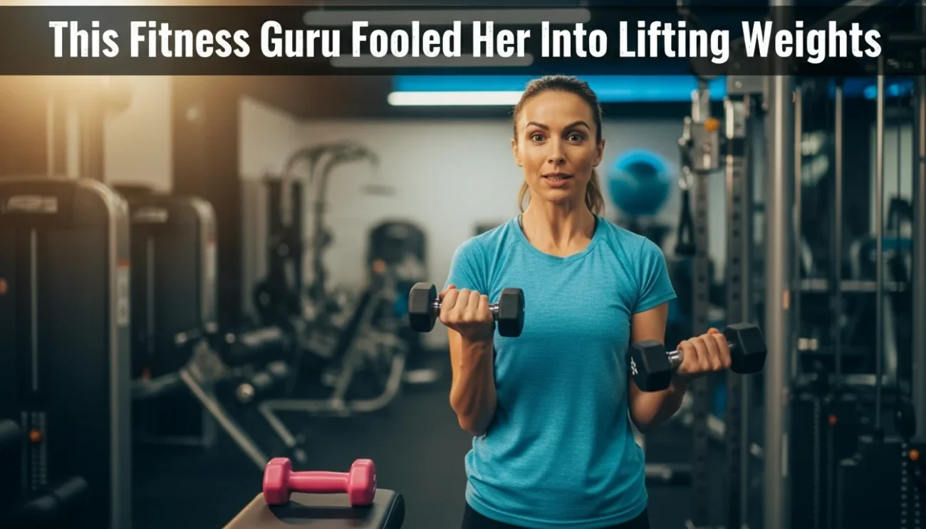 This Fitness Guru Fooled Her Into Lifting Weights